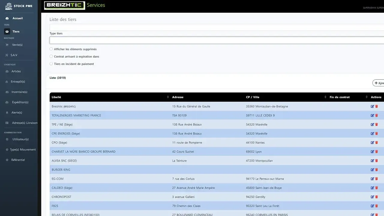 Une interface simple Une interface simple